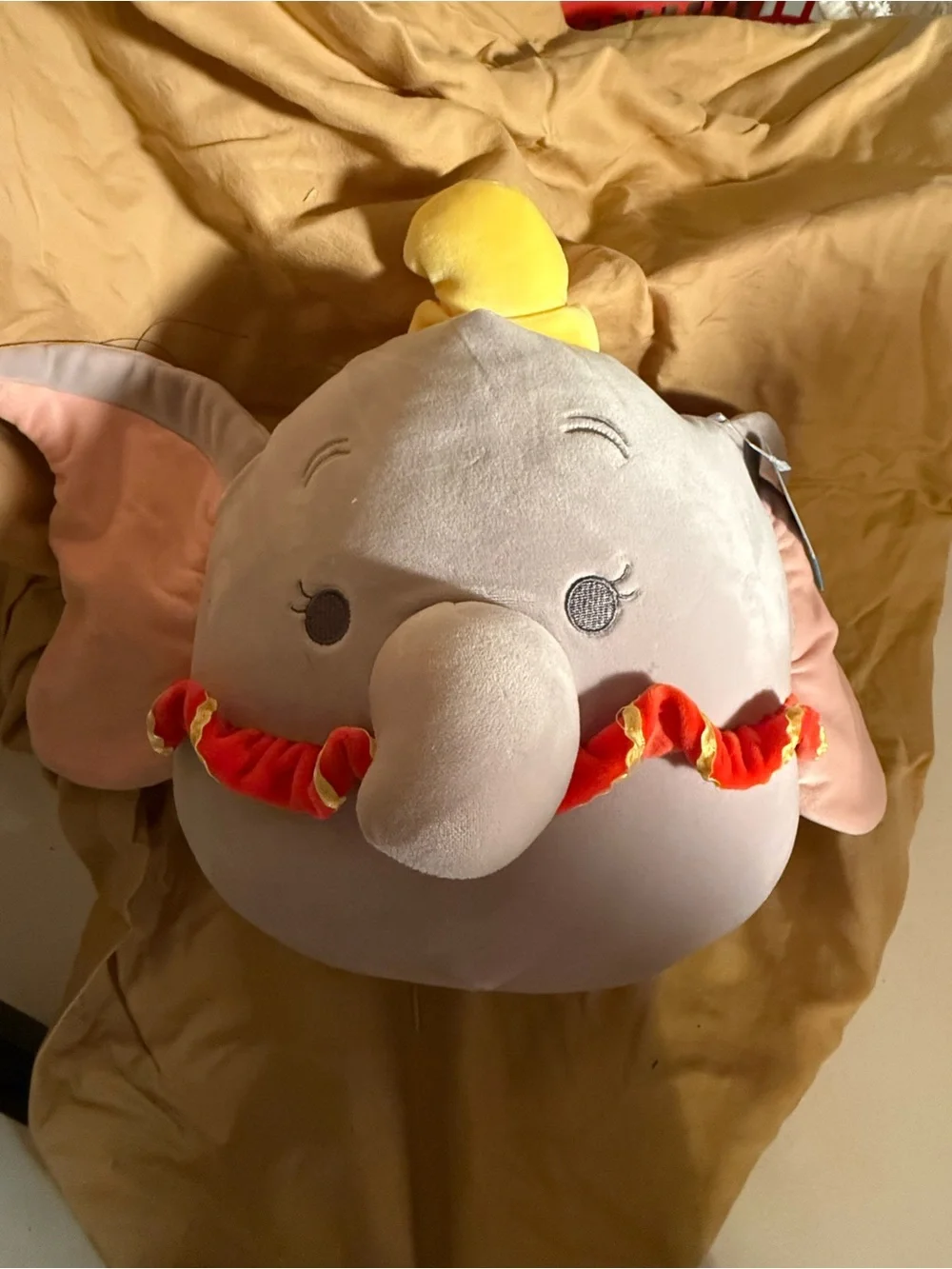 Gray Disney Dumbo the Elephant Plush Toy - Soft Kids Stuffed Animal- nwt
